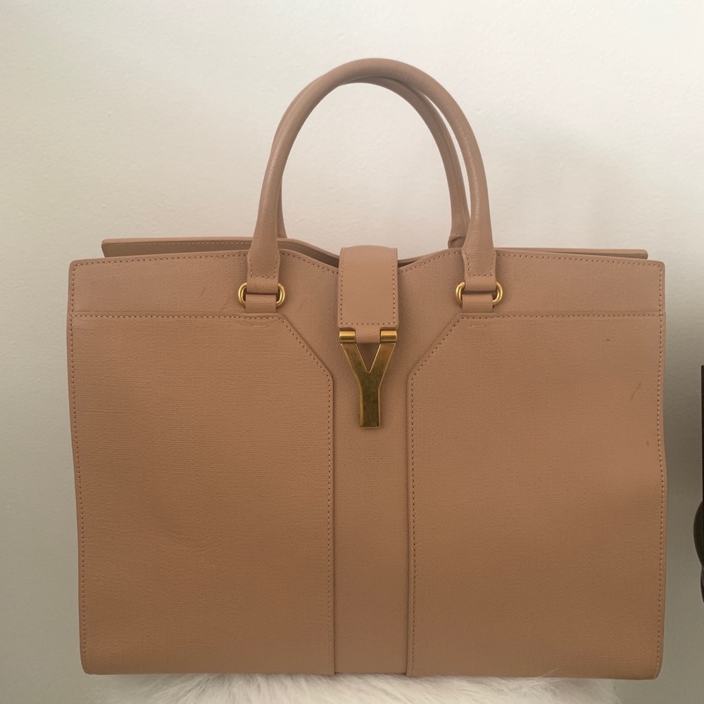 beautiful ysl cabas handbag